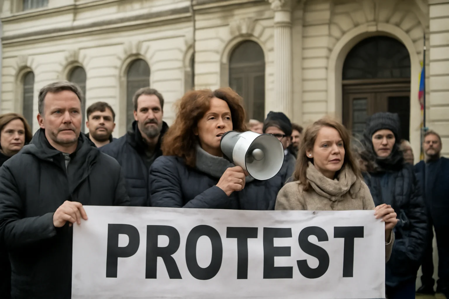 Protest anunțat la Sibiu de profesorii ULBS în fața Prefecturii