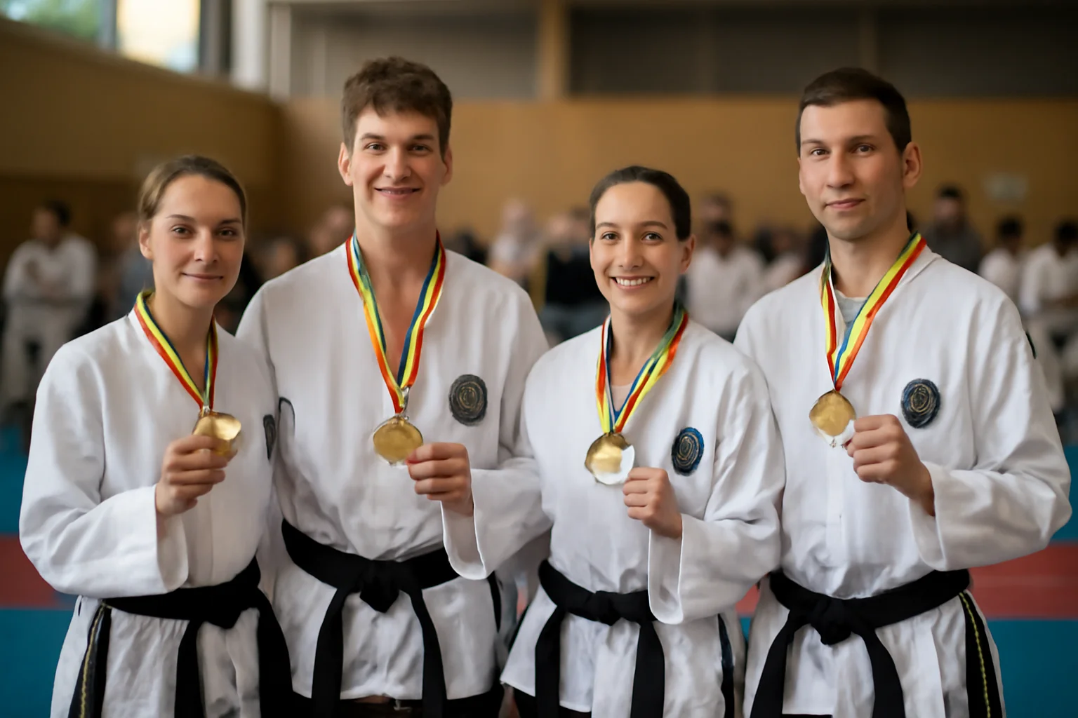 Pumele din Sibiu au cucerit 38 de medalii la taekwon-do ITF în cadrul Jaguar Open