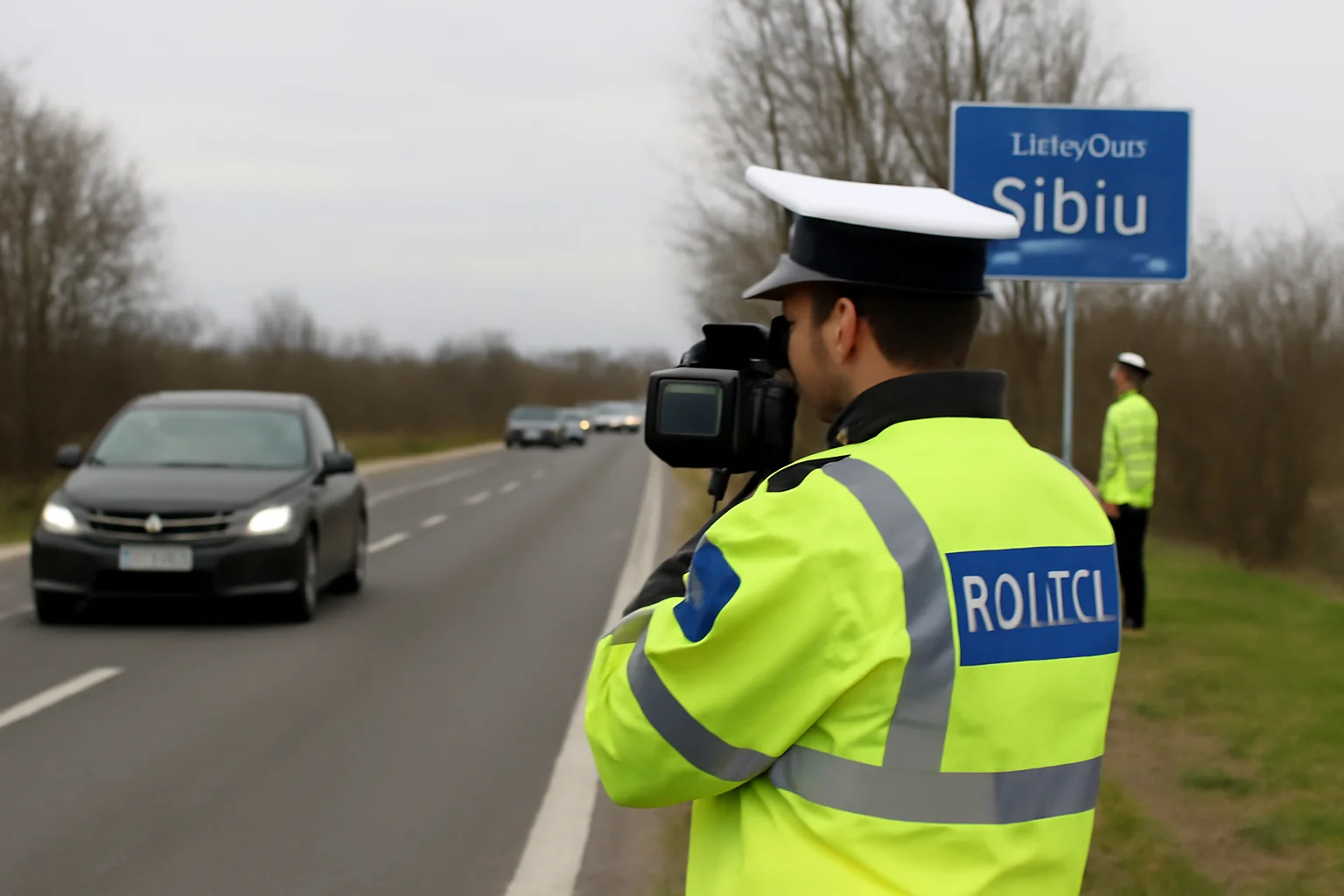 Radare pe DN1 înspre județul Sibiu, anunțate pentru 3 ianuarie 2026