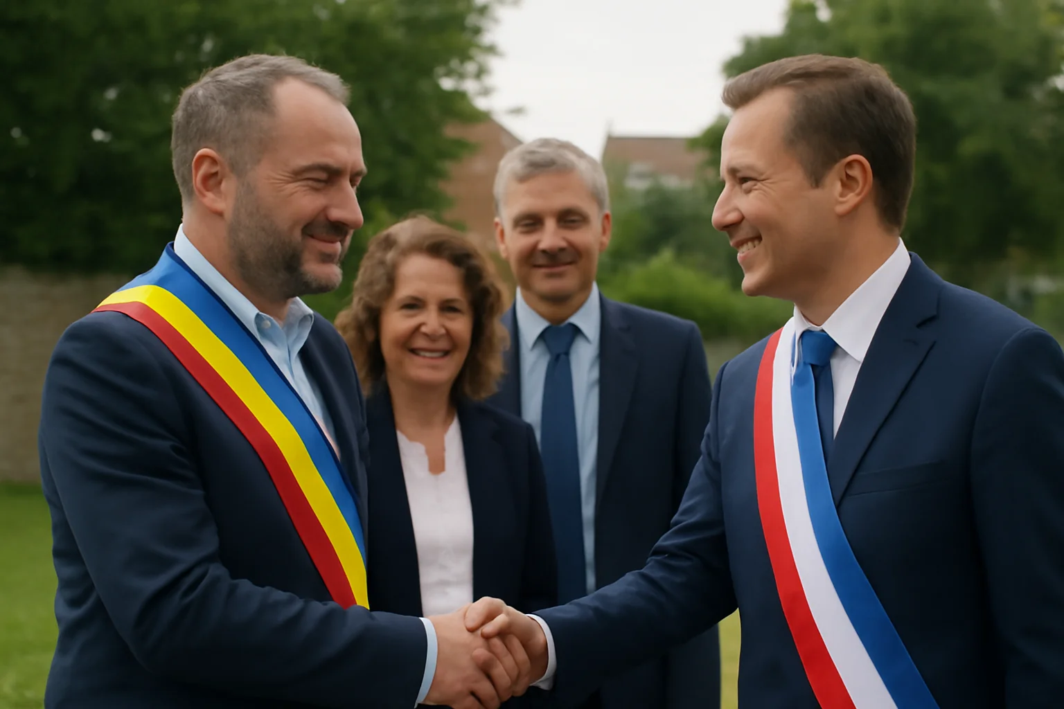 Rășinari semnează acord de înfrățire cu comuna franceză Saint-Armel