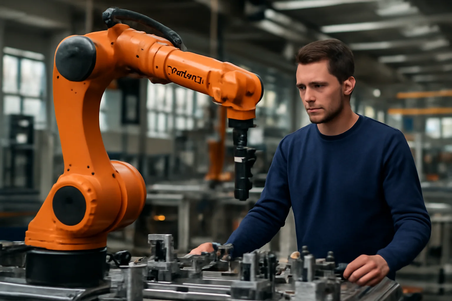 Roboții industriali transformă economia: România avansează greu