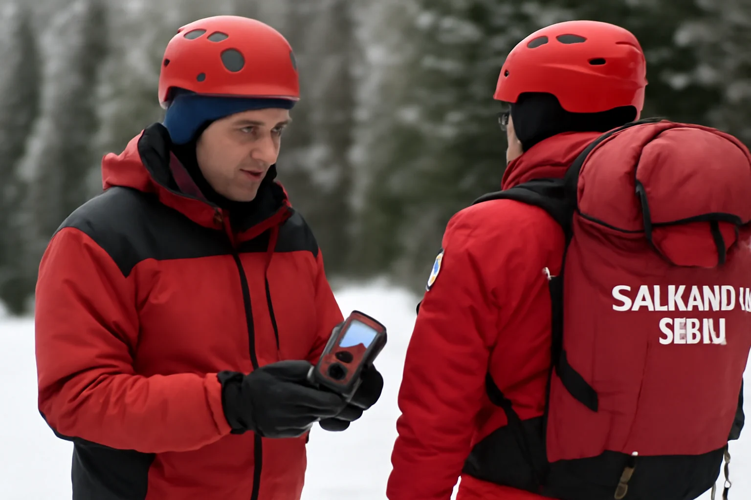 Salvamont Sibiu introduce sistem nou pentru verificarea echipamentelor anti-avalanșă