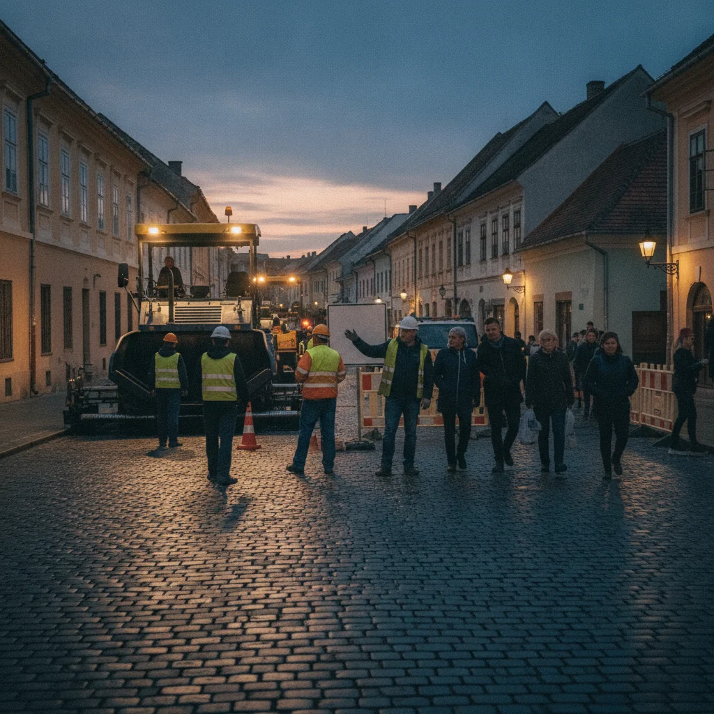 Sibiu: Calea Șurii Mari se închide noaptea, până la șase nopți