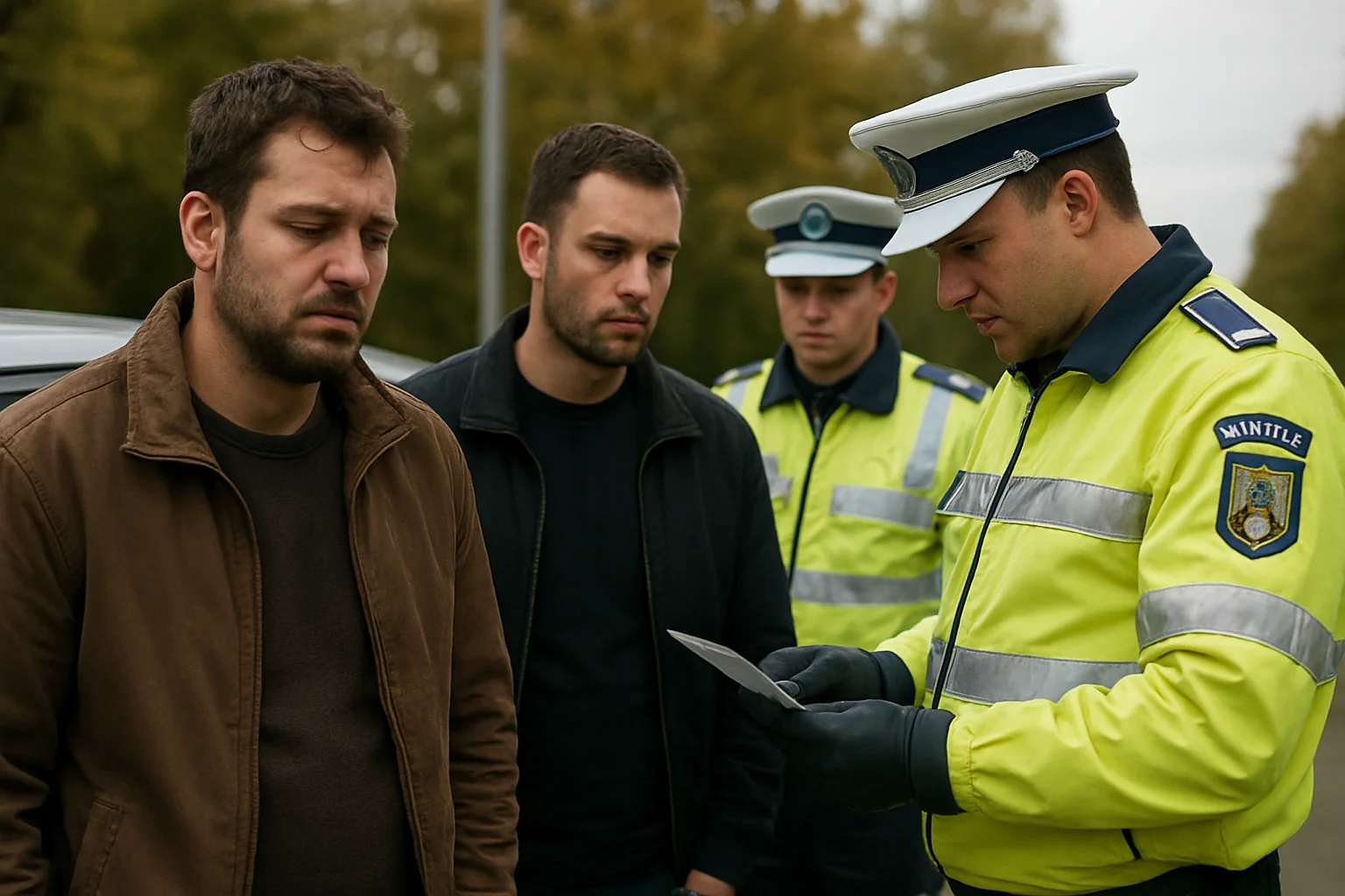 Șoferi băuți și fără permis prinși de polițiști în Sibiu