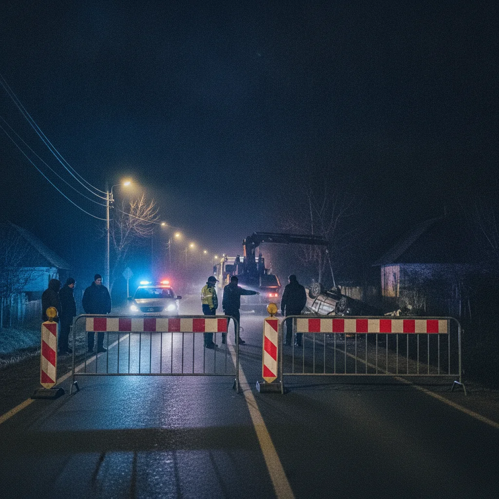 Șura Mare–Hamba: trafic închis cinci ore pentru lucrări la rețele