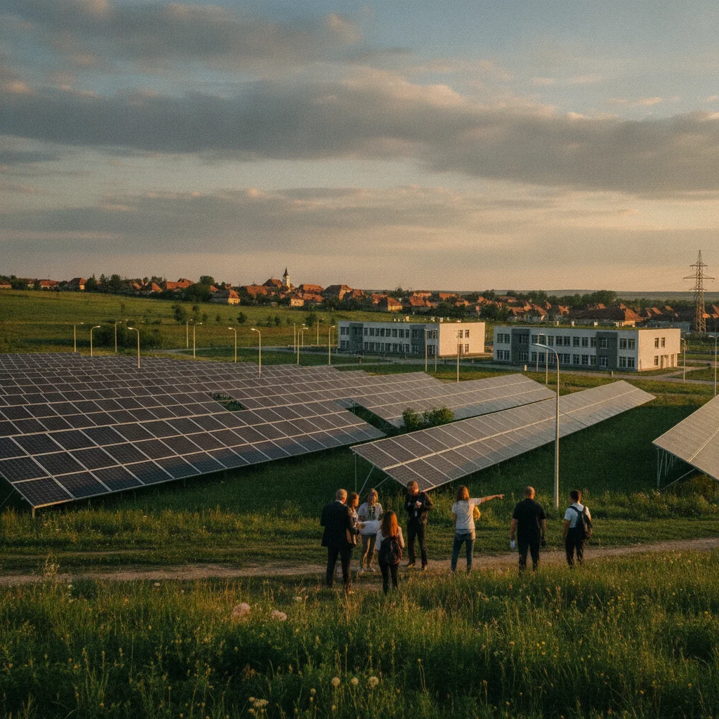 Târnava propune un parc fotovoltaic de 1,57 milioane de lei