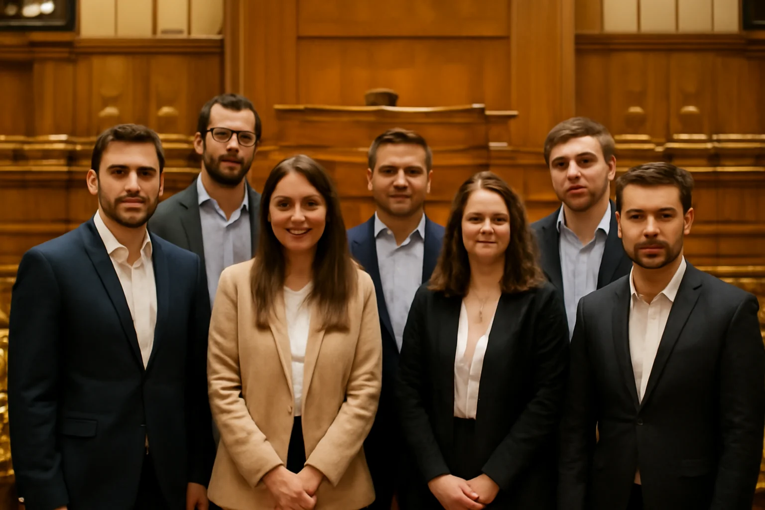 Tinerii din organizația social-democrată Sibiu, prezenți în premieră în Parlament
