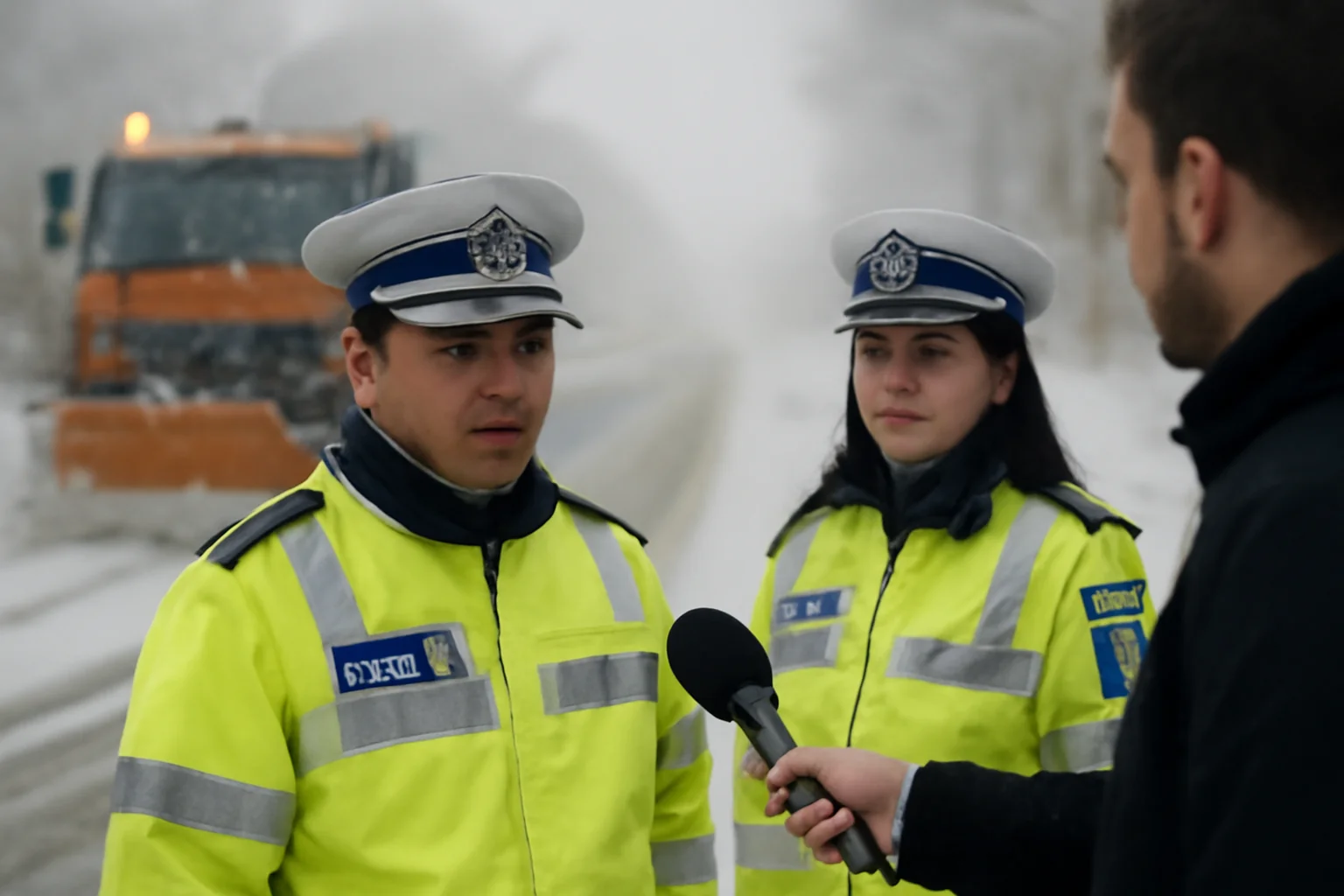 Trafic fără restricții suplimentare în județul Sibiu, sub cod roșu de ninsori viscolite