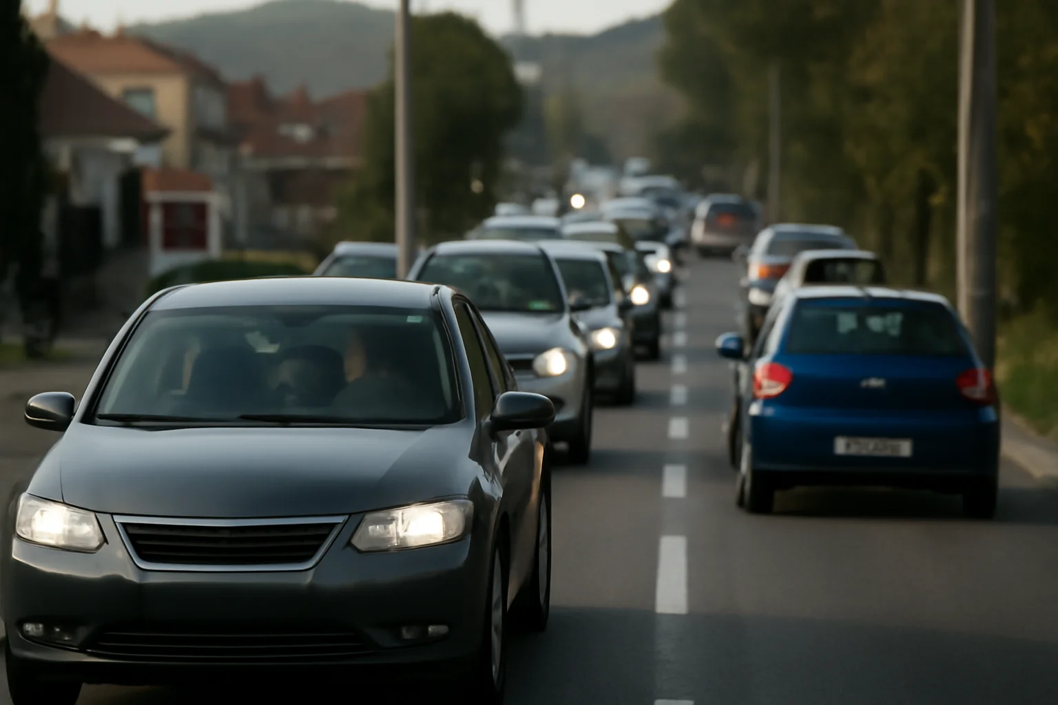 Trafic fluent la Sibiu pe DN 7 Pitești–Sibiu și pe principalele artere rutiere