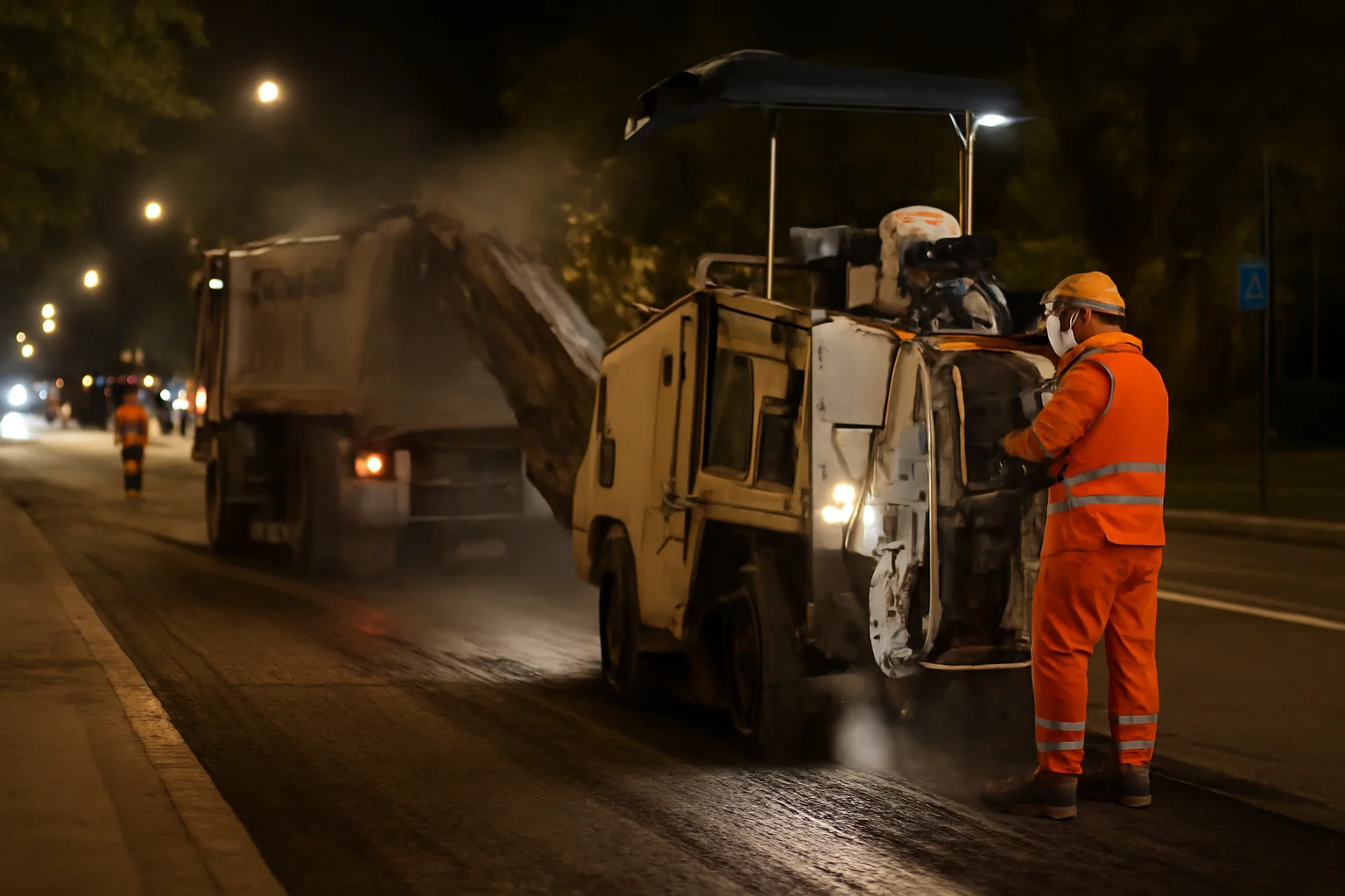 Trafic închis pe bulevardul Victoriei pentru asfaltare nocturnă