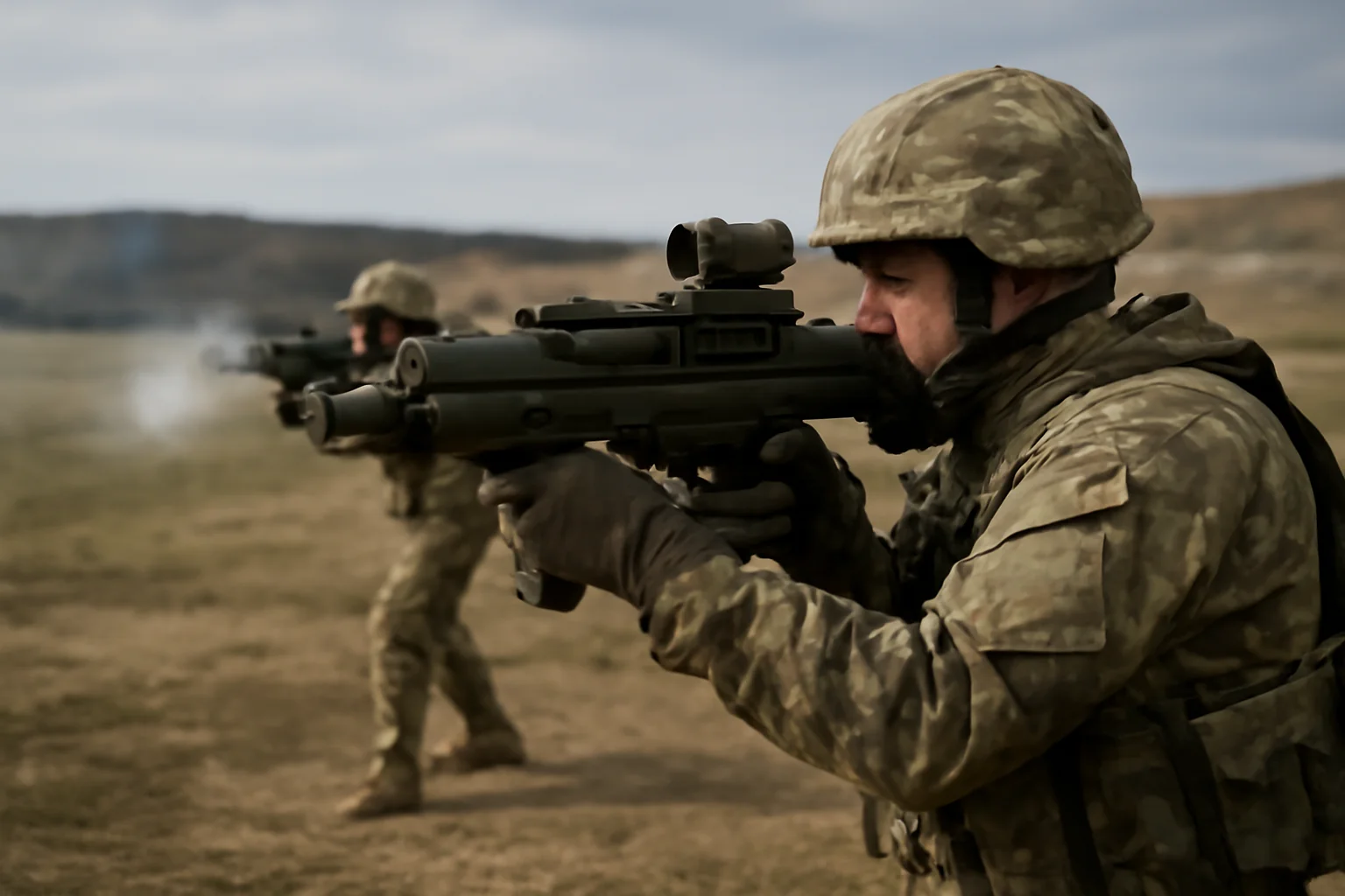 Trageri militare planificate în poligonul Poplaca, județul Sibiu, în luna februarie