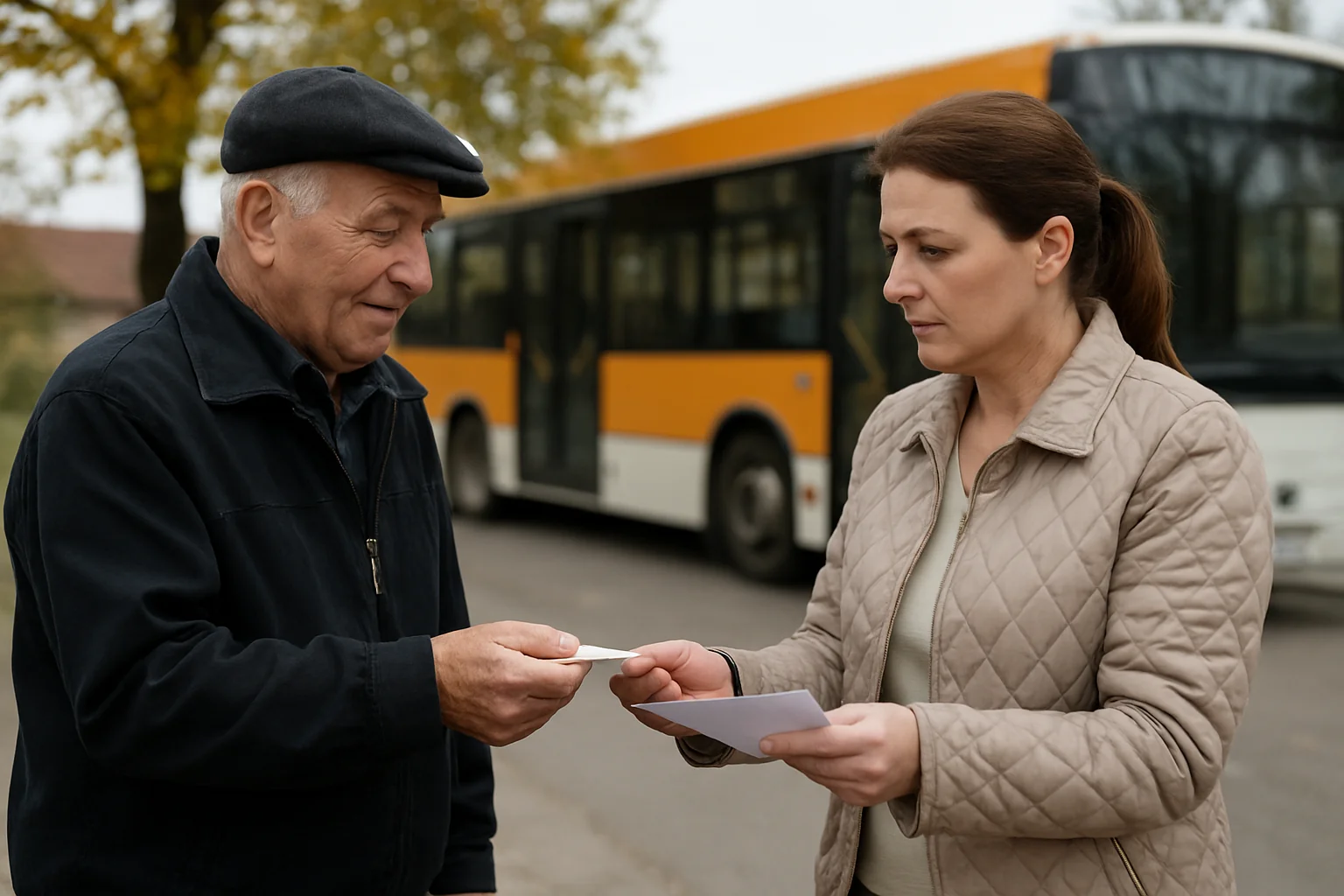 Transport gratuit Tursib pentru pensionarii din Ocna Sibiului