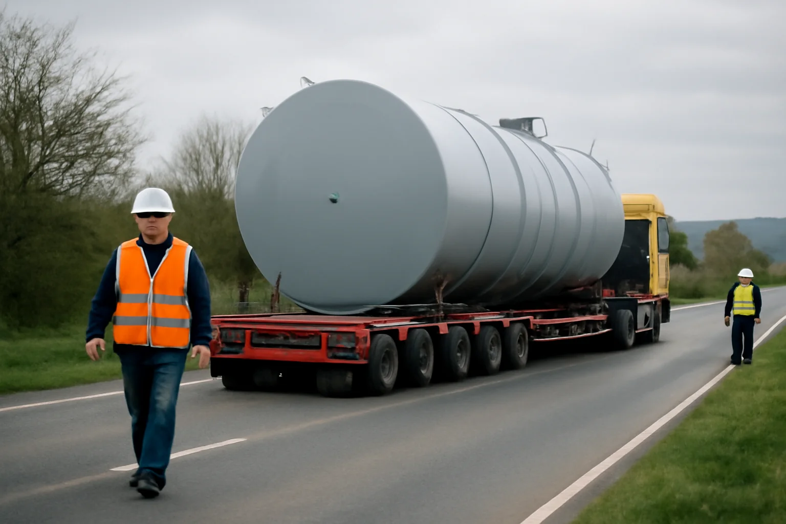 Transporturi agabaritice anunțate în Sibiu pentru lucrările la autostrada Sibiu–Făgăraș
