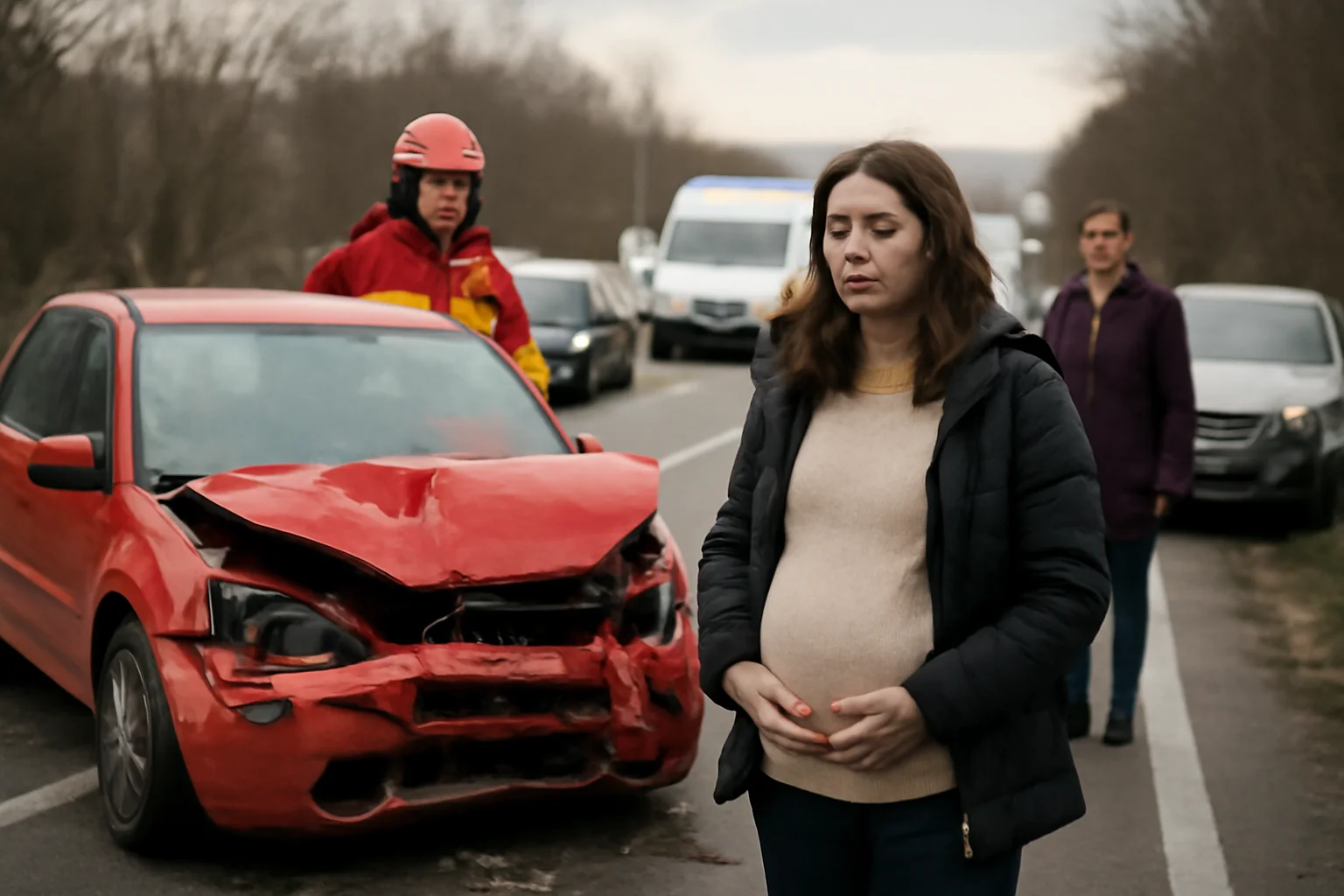 Trei persoane rănite într-un accident rutier la ieșirea din Sibiu, șoferul suspect a părăsit locul faptei