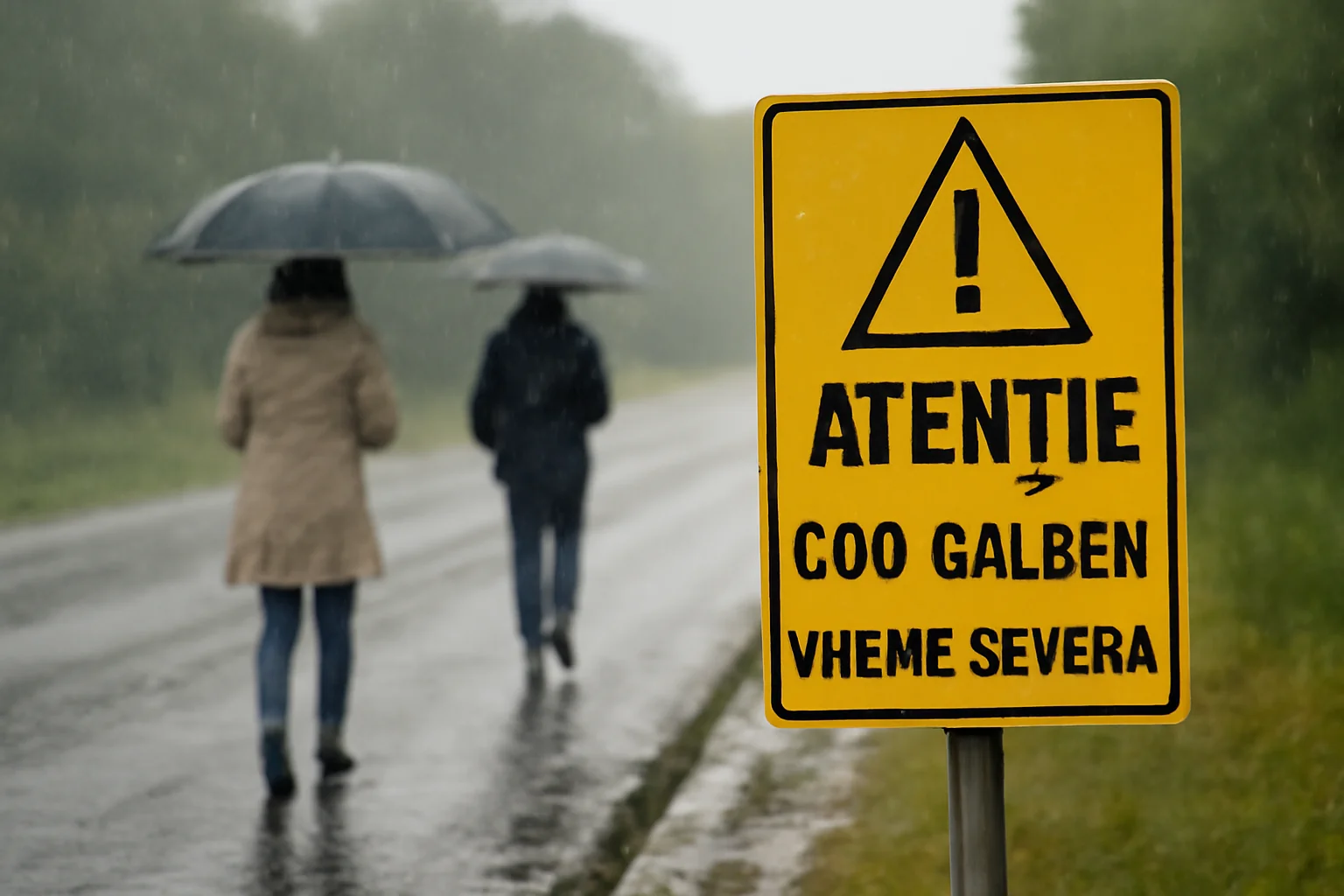 Val de ger la Sibiu: avertizările de vreme severă au fost prelungite până miercuri